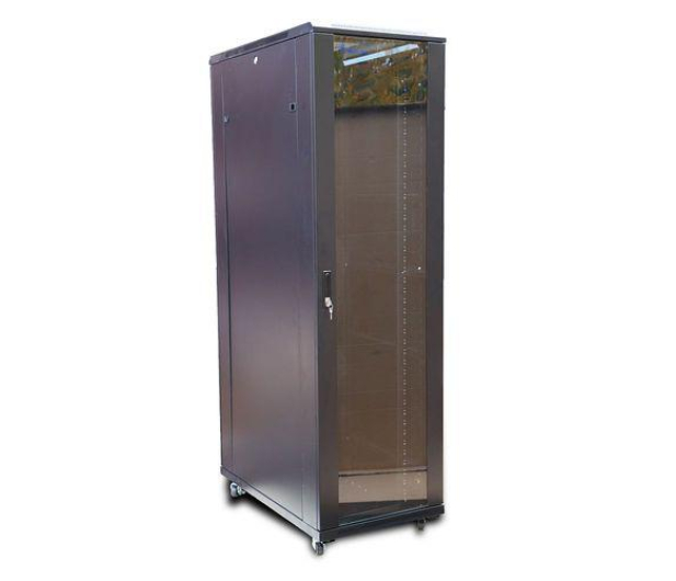 ExtraLink  Stojąca 19" 42U 600x800mm jednosekcyjna (czarna) - 1323227 - zdjęcie 3